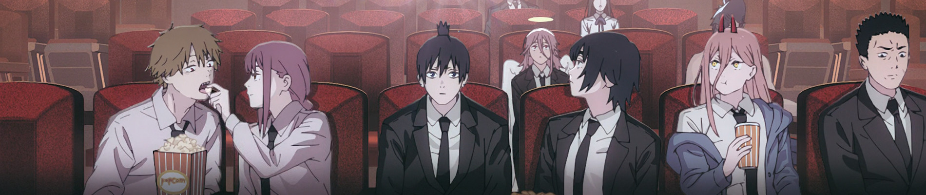 Chainsaw Man official banner art for Season 1 episode 2 review