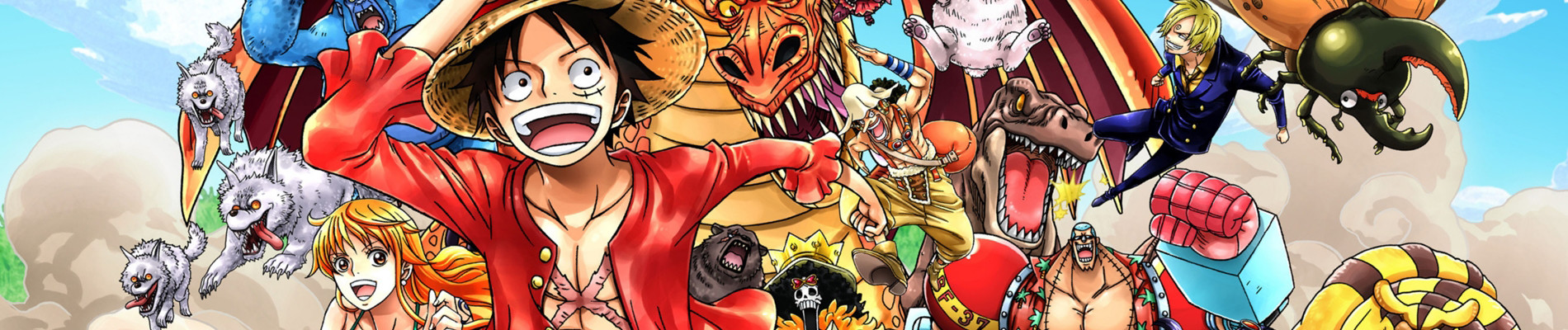One Piece official series promotional banner